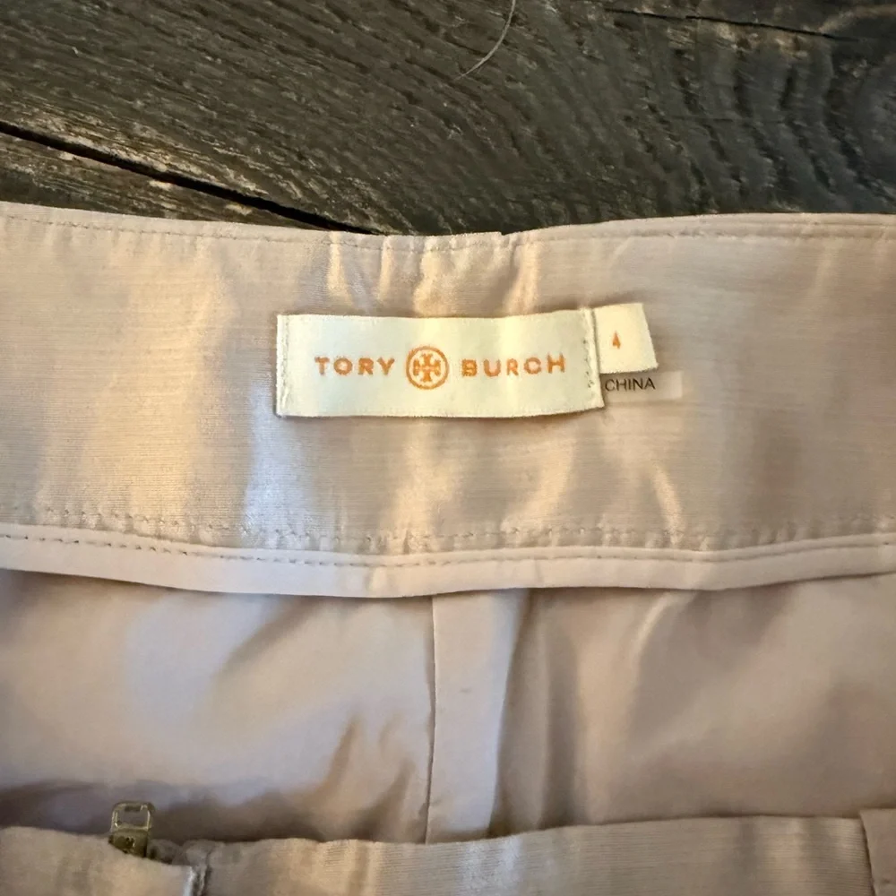 Tory Burch Blush Silk Pant| Tory Burch Luxury Collection